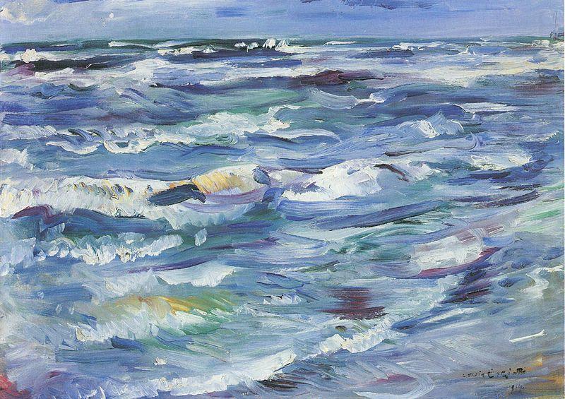 Lovis Corinth Meer bei La Spezia oil painting picture
